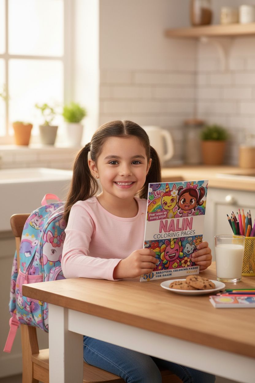 Nalin personal coloring pages