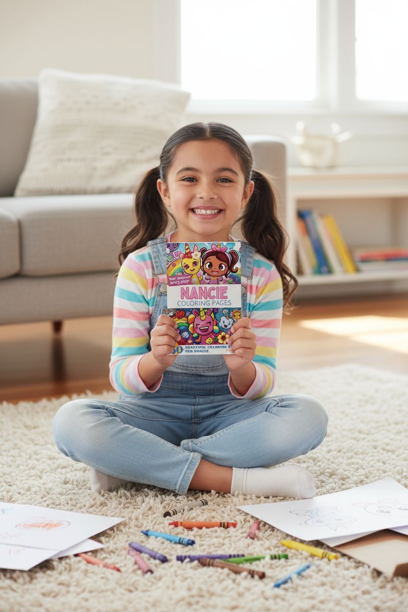 Nancie personal coloring pages
