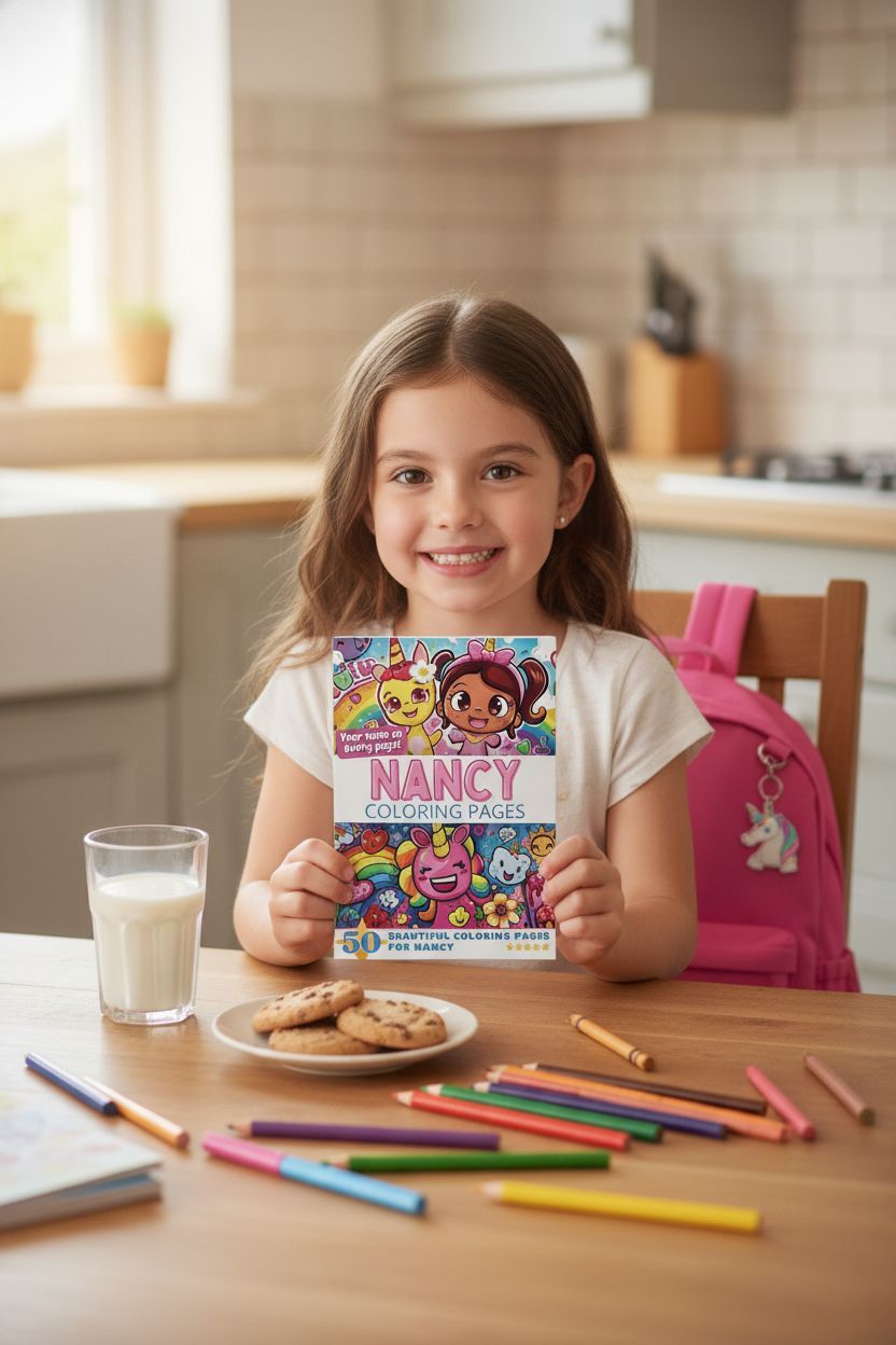 Nancy personal coloring pages