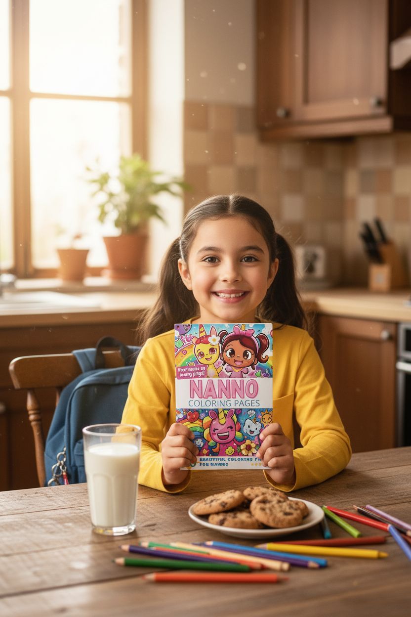 Nanno personal coloring pages