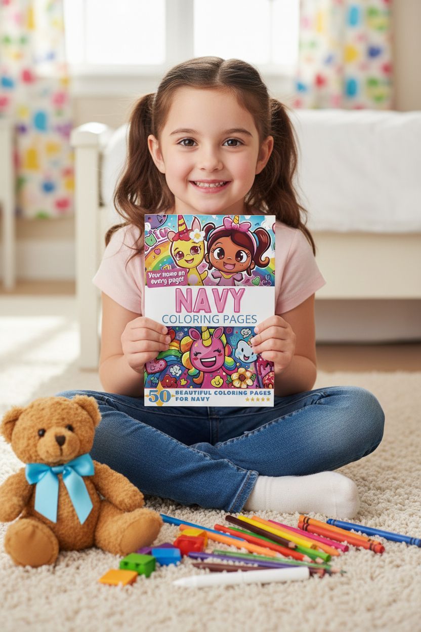 Navy personal coloring pages