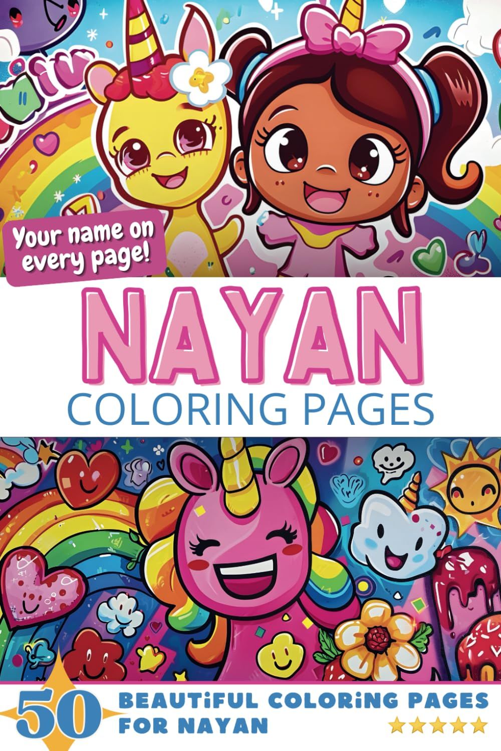Nayan Coloring Book Cover