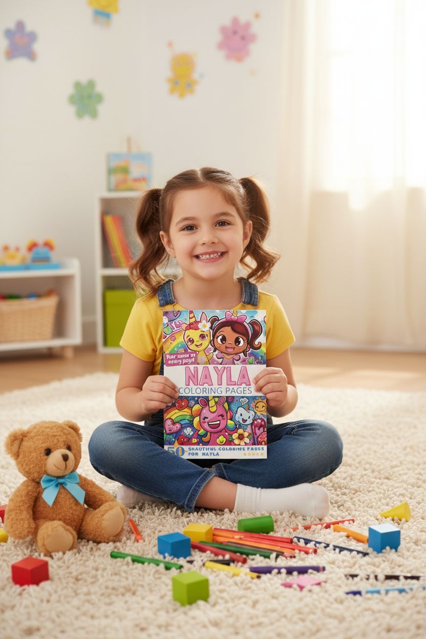 Nayla personal coloring pages