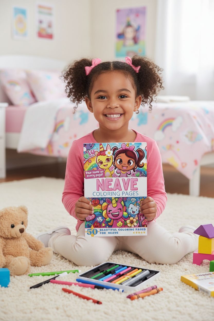 Neave personal coloring pages