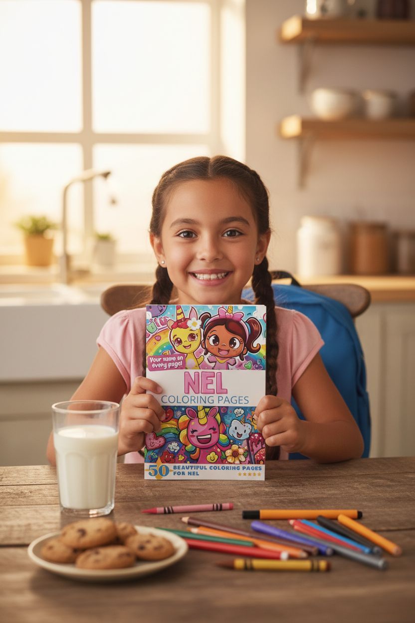 Nel personal coloring pages