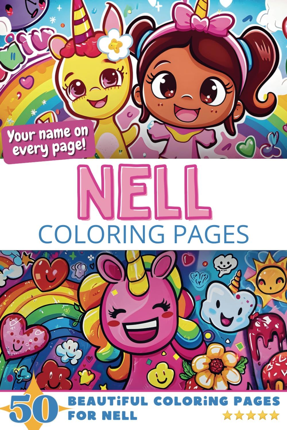 Nell Coloring Book Cover