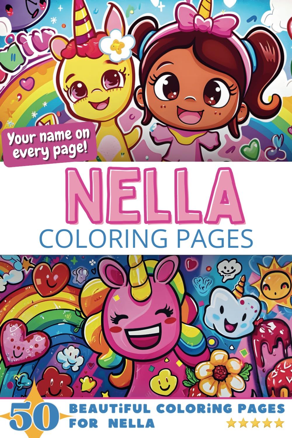 Nella Coloring Book Cover