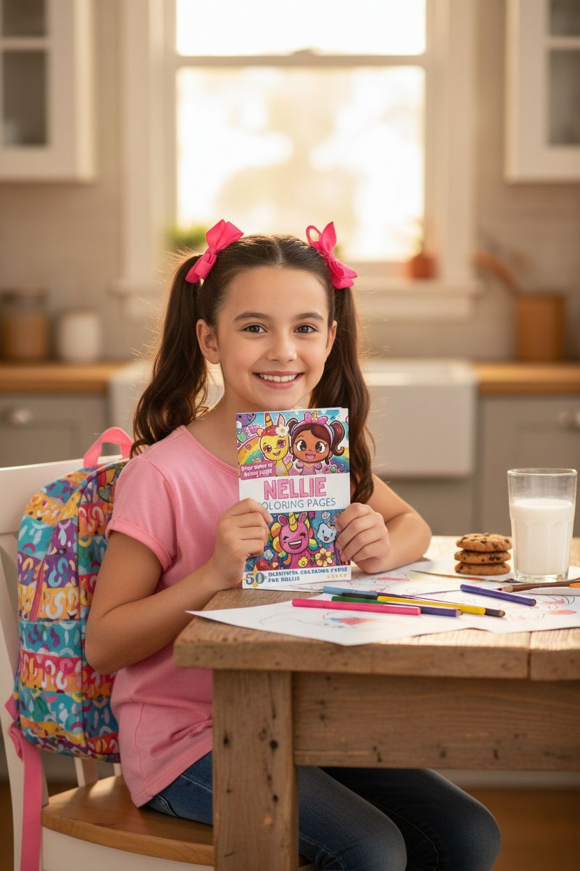 Nellie personal coloring pages