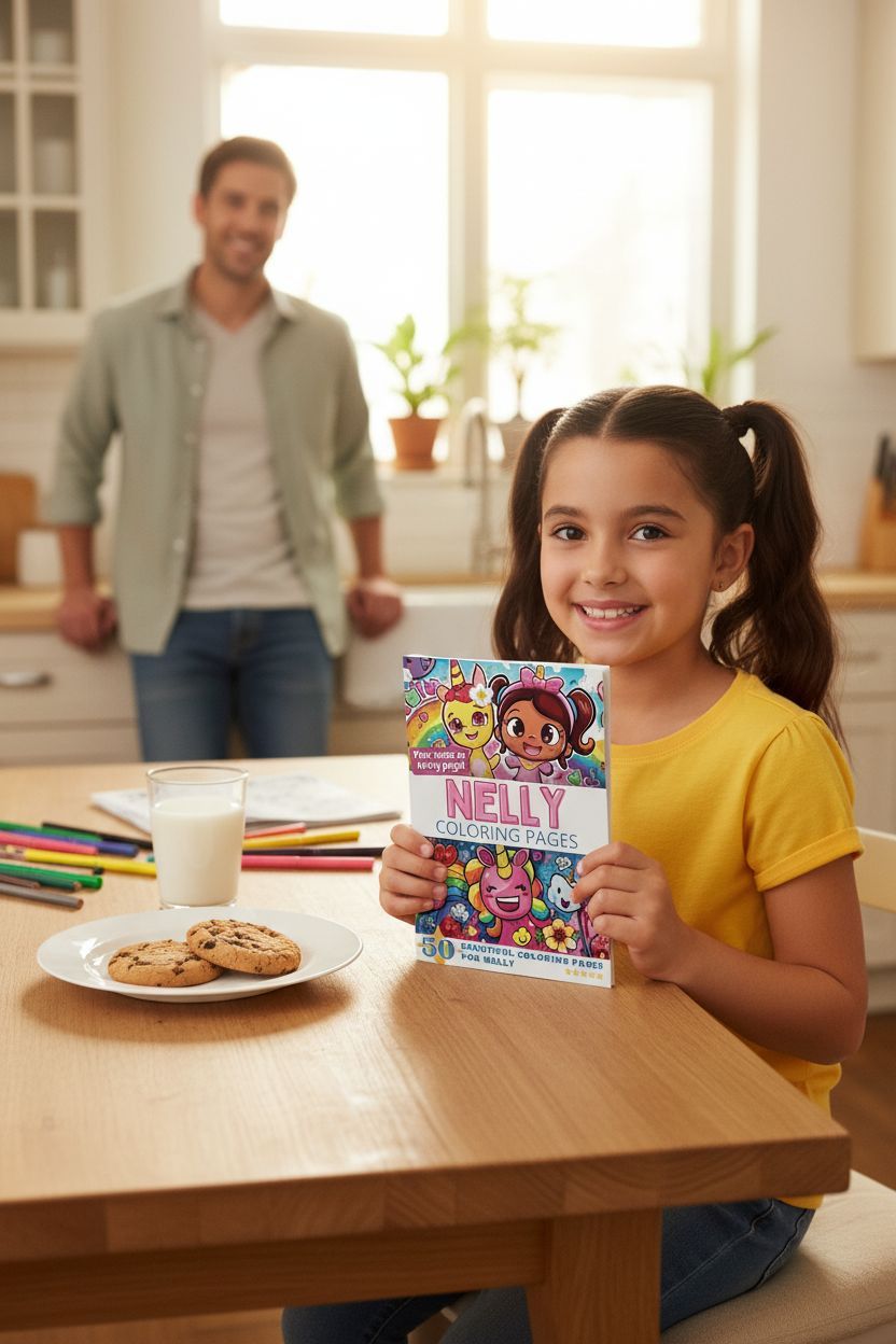 Nelly personal coloring pages