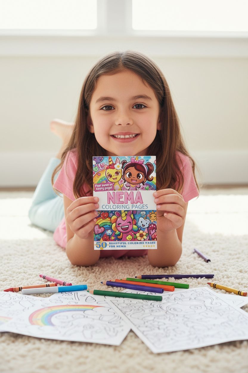 Nema personal coloring pages