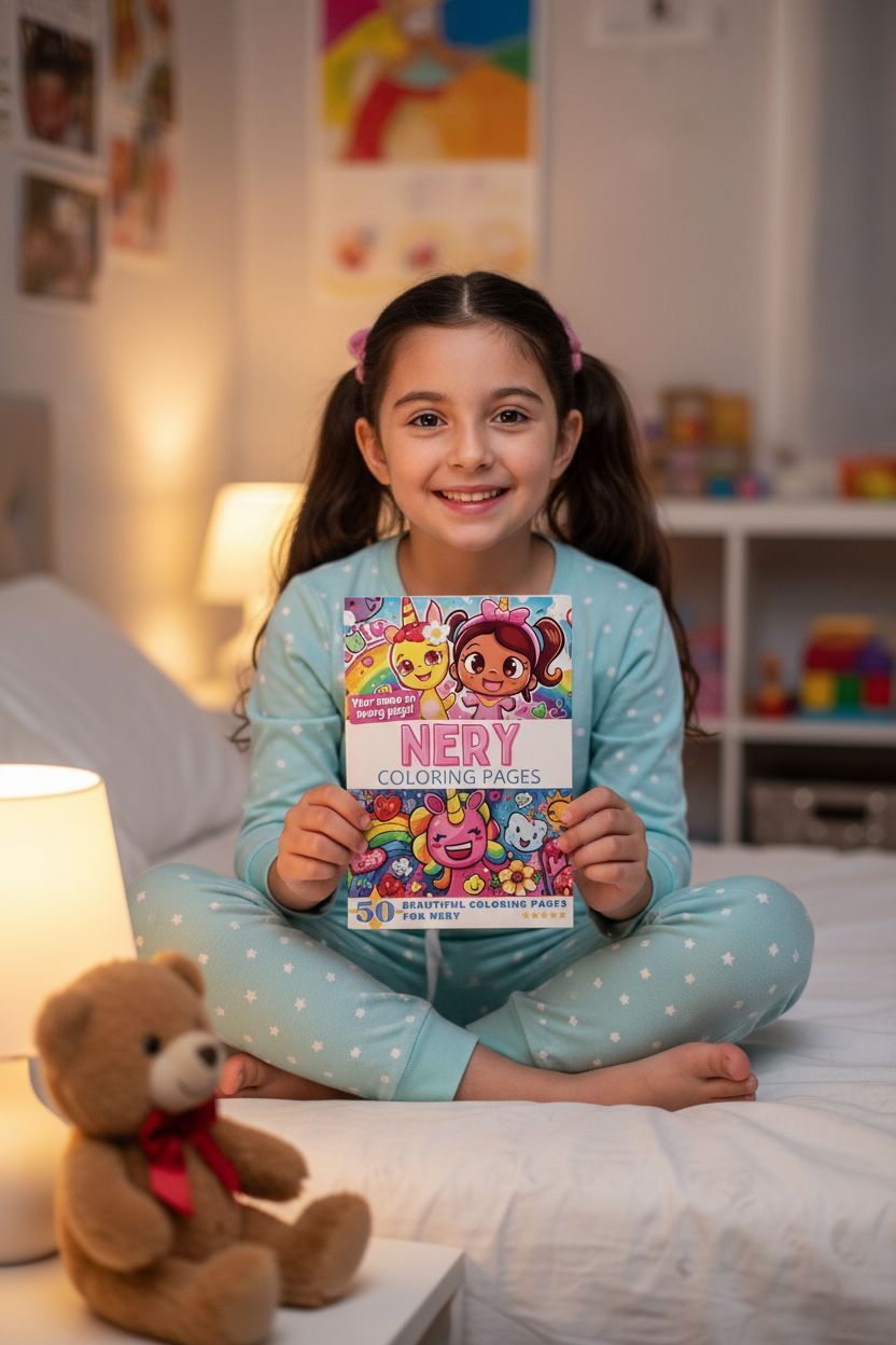 Nery personal coloring pages