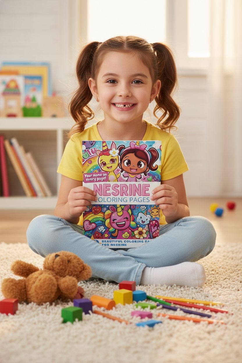 Nesrine personal coloring pages