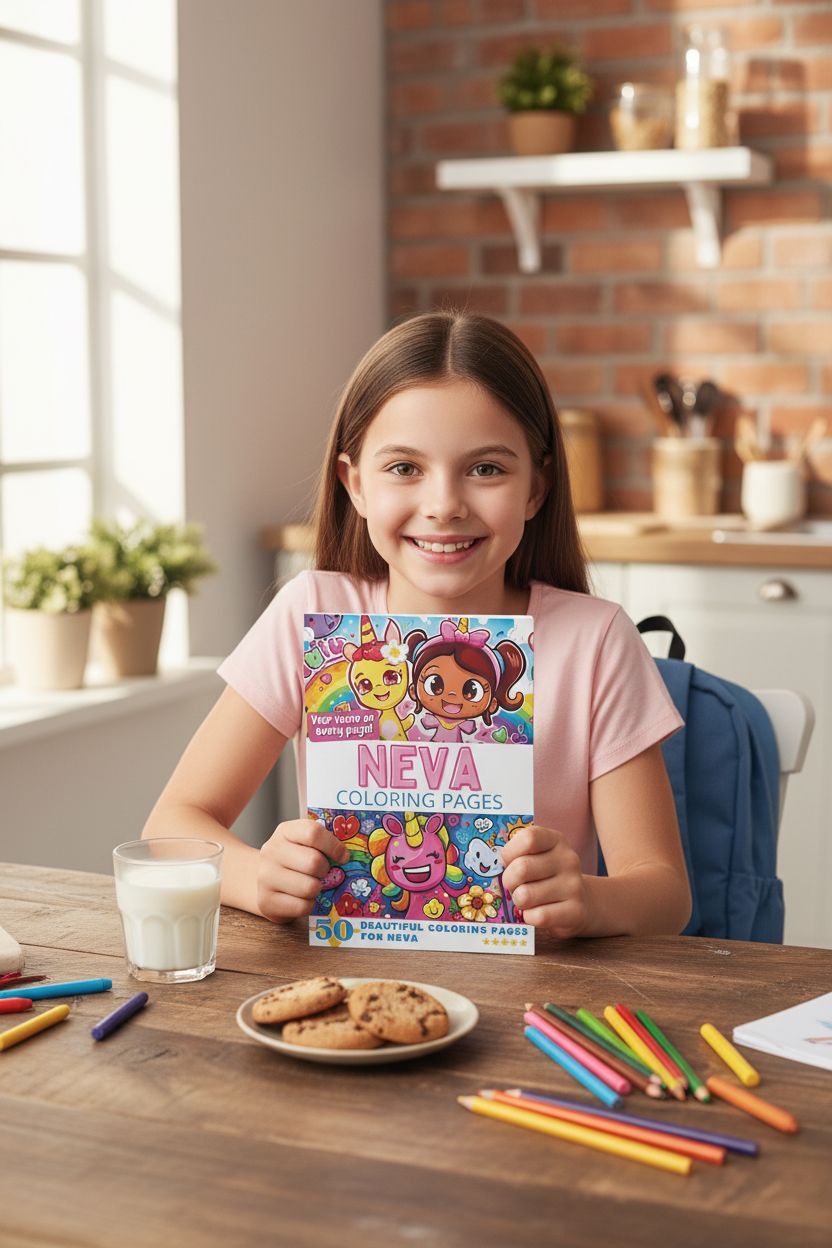 Neva personal coloring pages