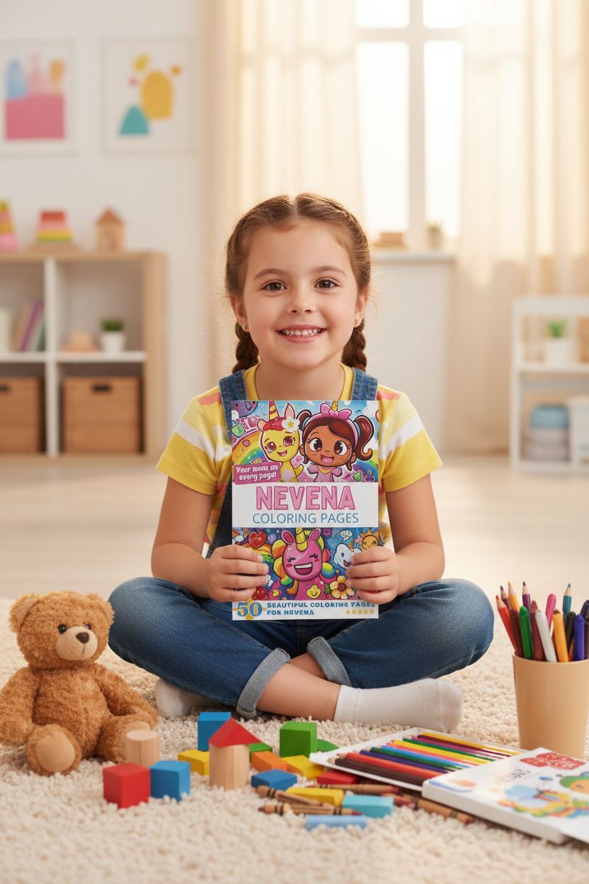 Nevena personal coloring pages