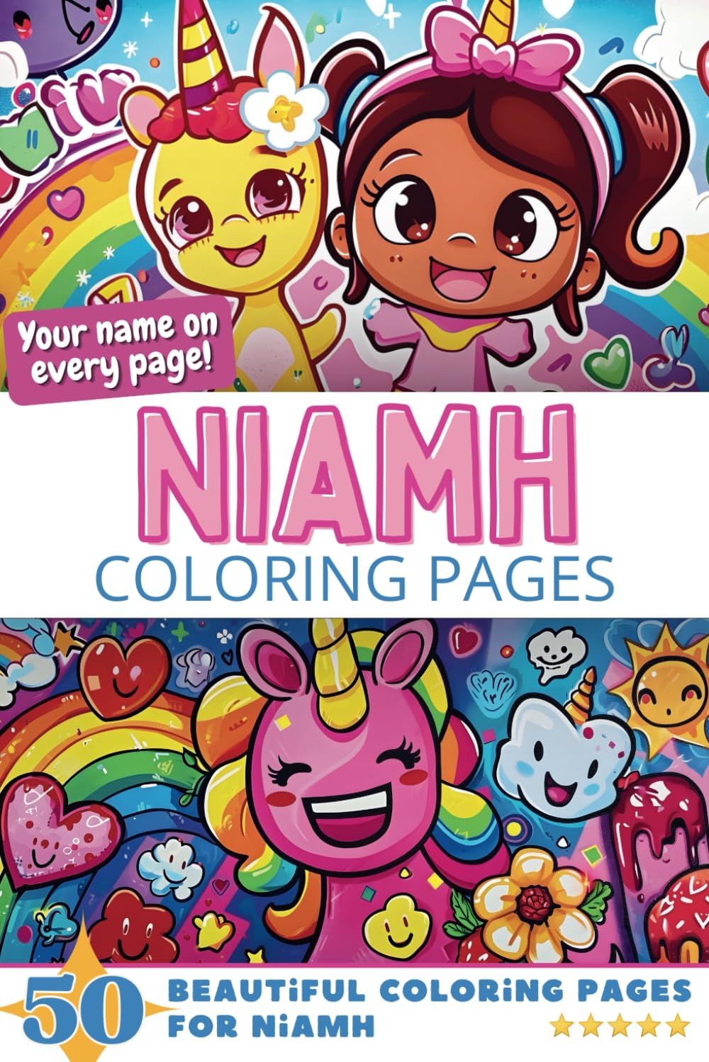 Niamh Coloring Book Cover