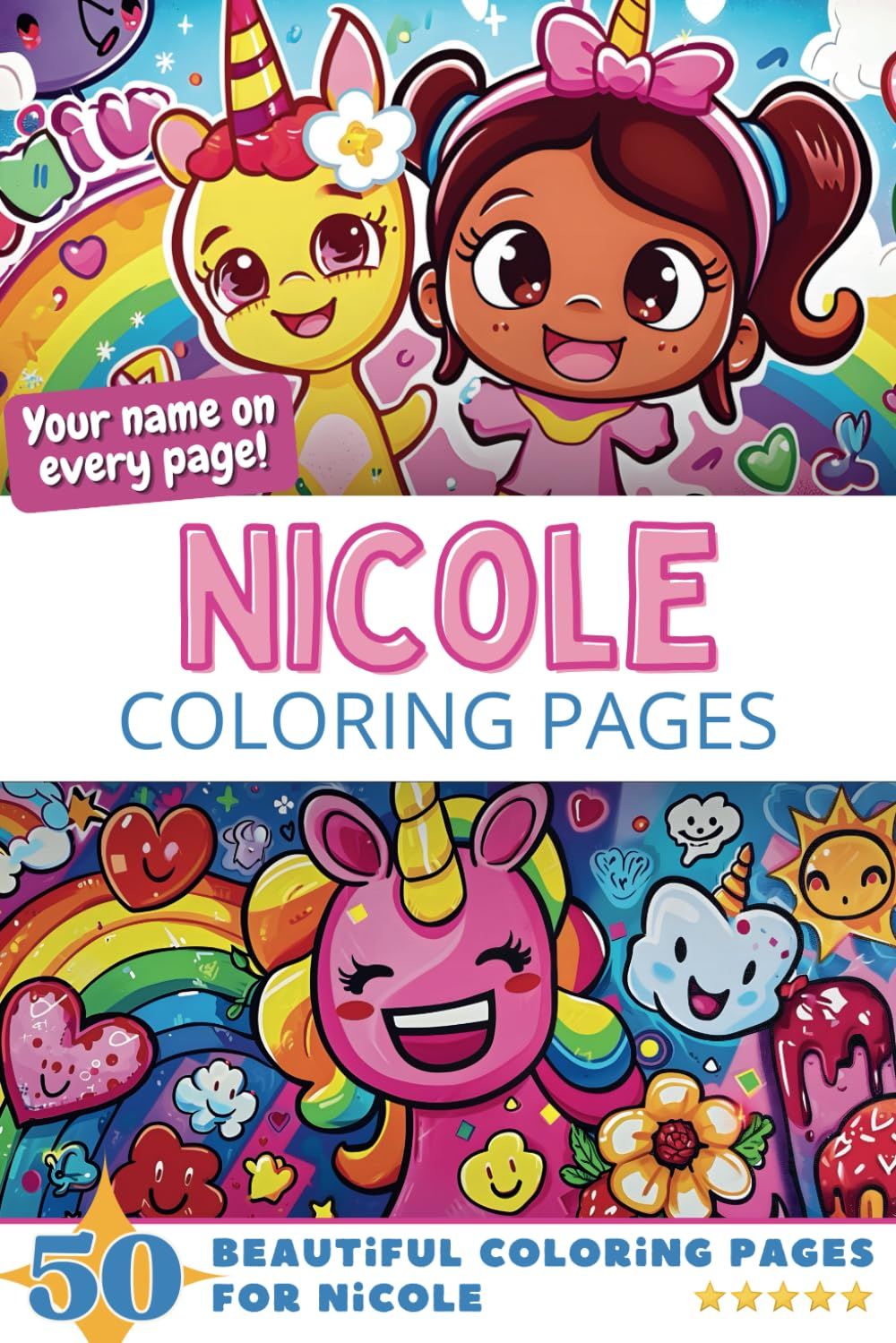 Nicole Coloring Book Cover