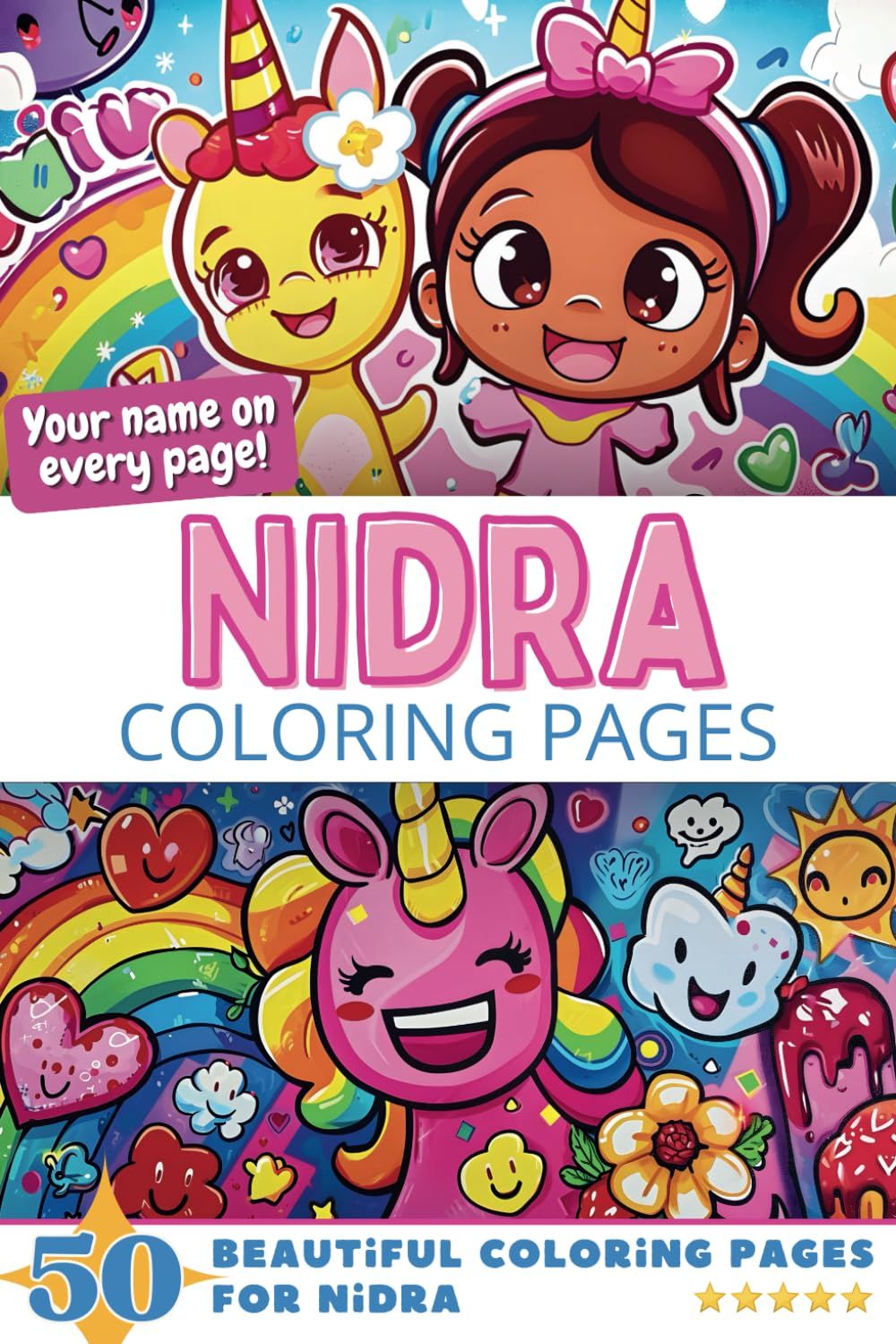 Nidra Coloring Book Cover