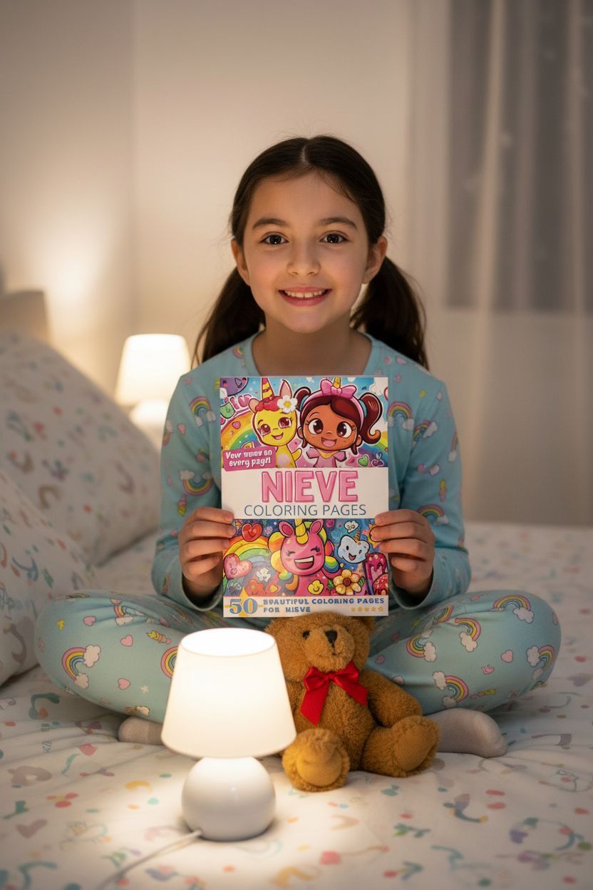 Nieve personal coloring pages