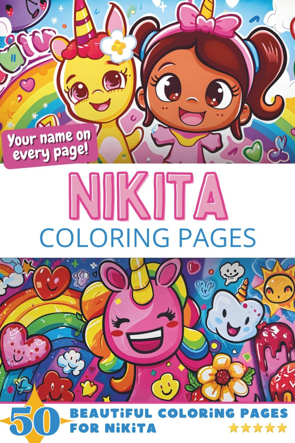 Nikita Coloring Book Cover