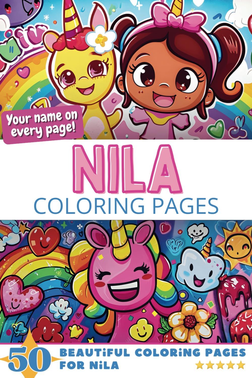 Nila Coloring Book Cover