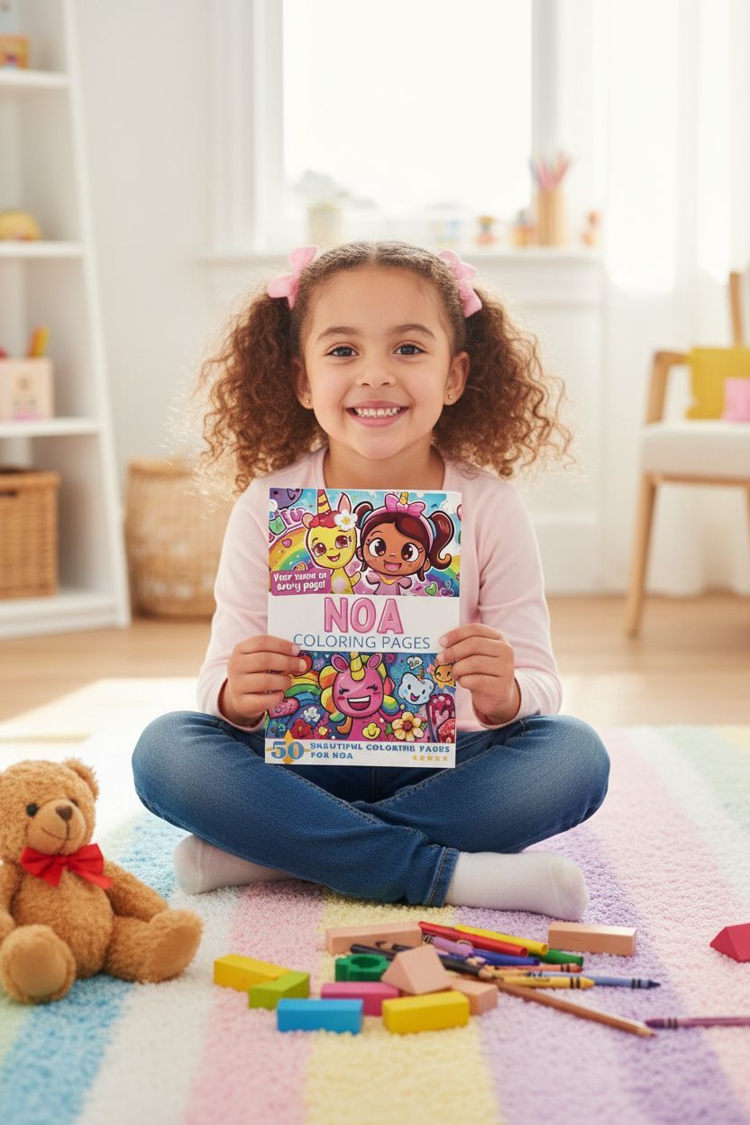 Noa personal coloring pages