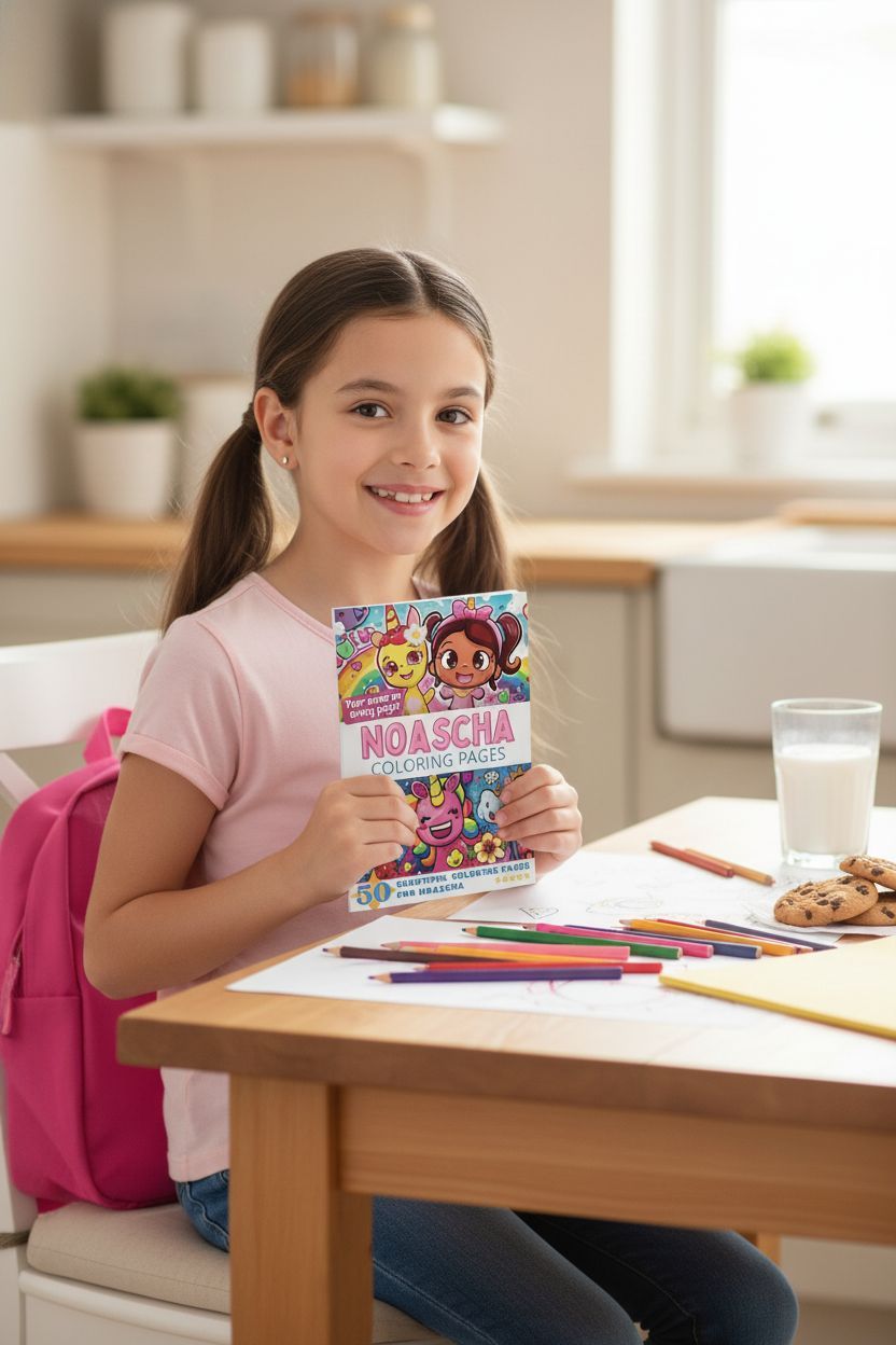 Noascha personal coloring pages