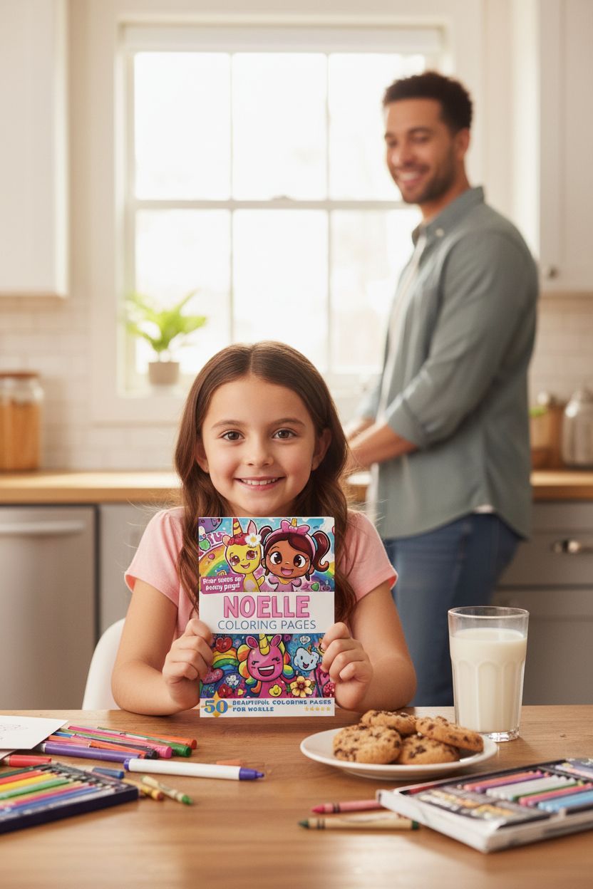 Noelle personal coloring pages