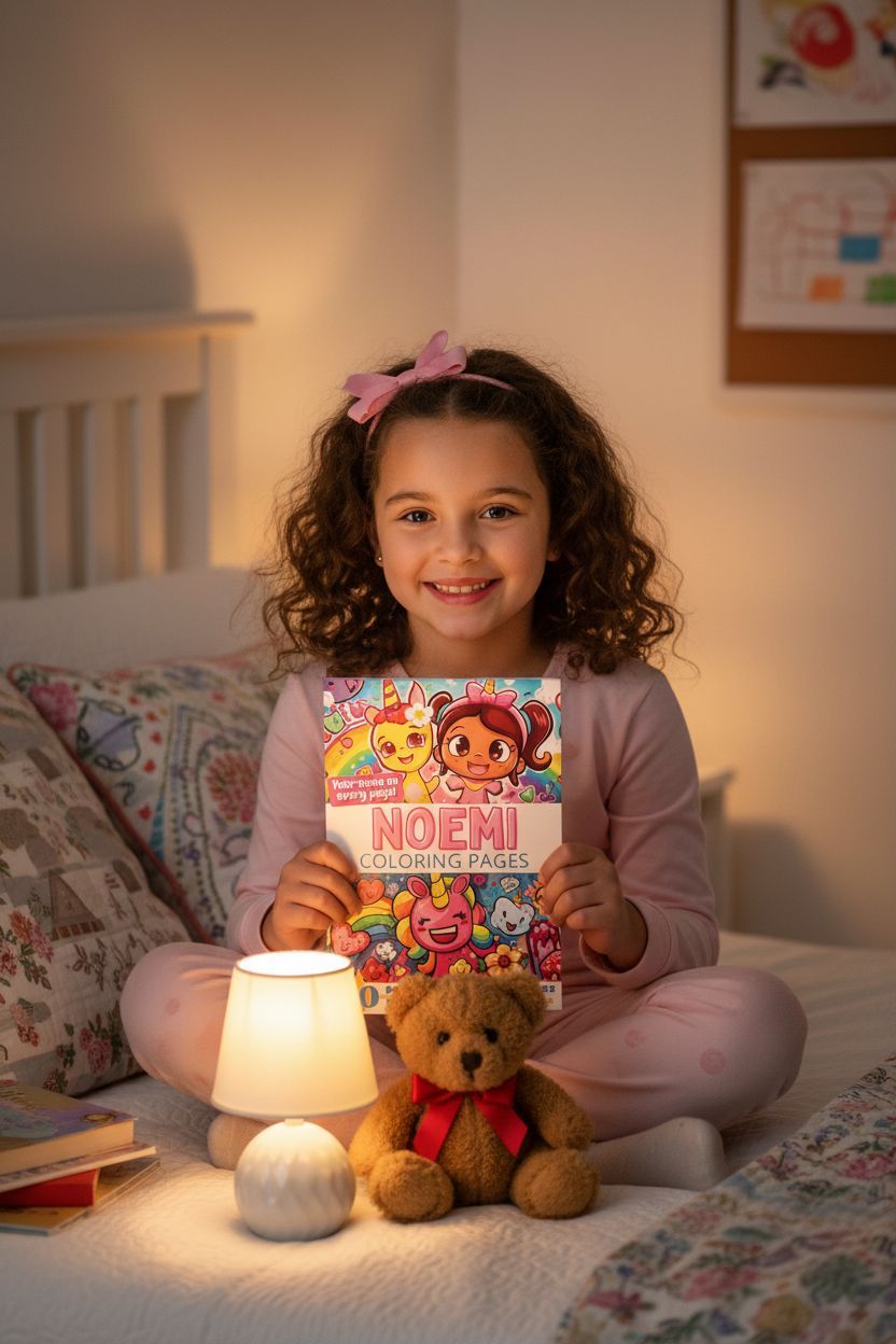 Noemi personal coloring pages