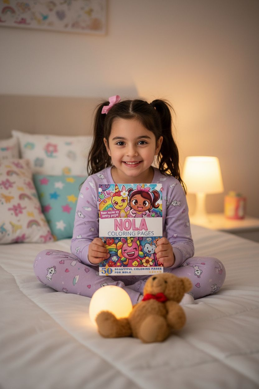 Nola personal coloring pages