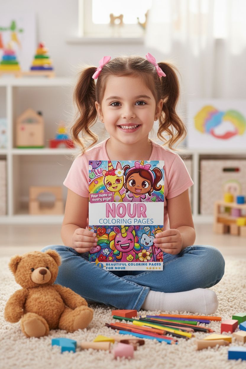 Nour personal coloring pages