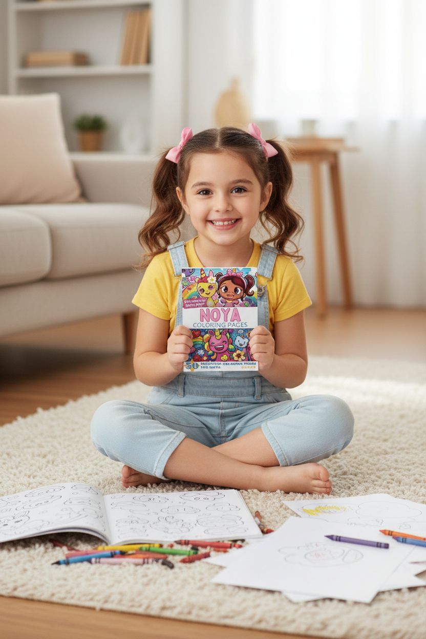 Noya personal coloring pages