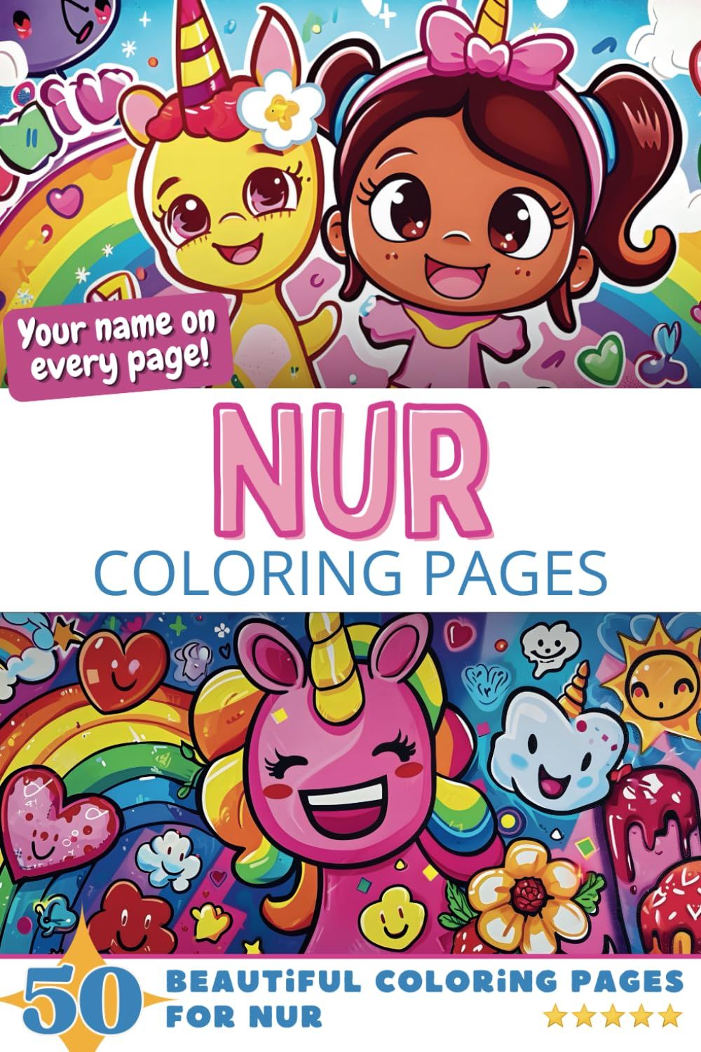 Nur Coloring Book Cover