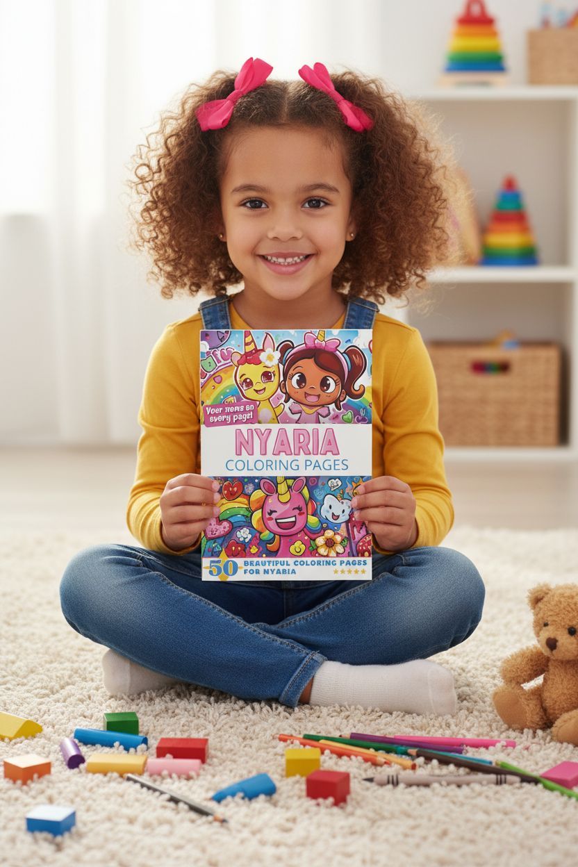 Nyaria personal coloring pages