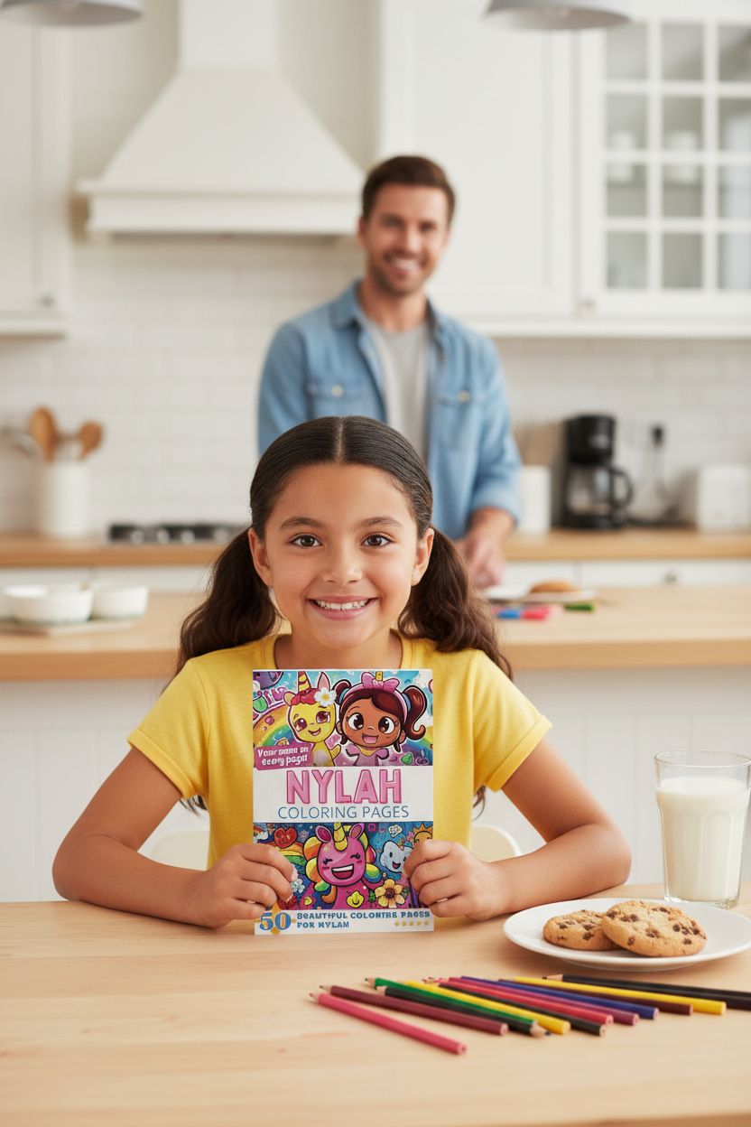 Nylah personal coloring pages