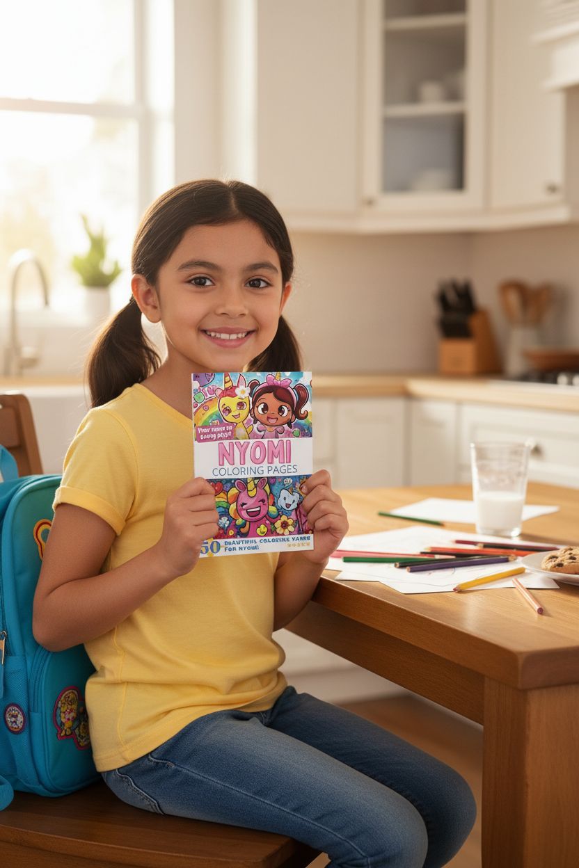 Nyomi personal coloring pages