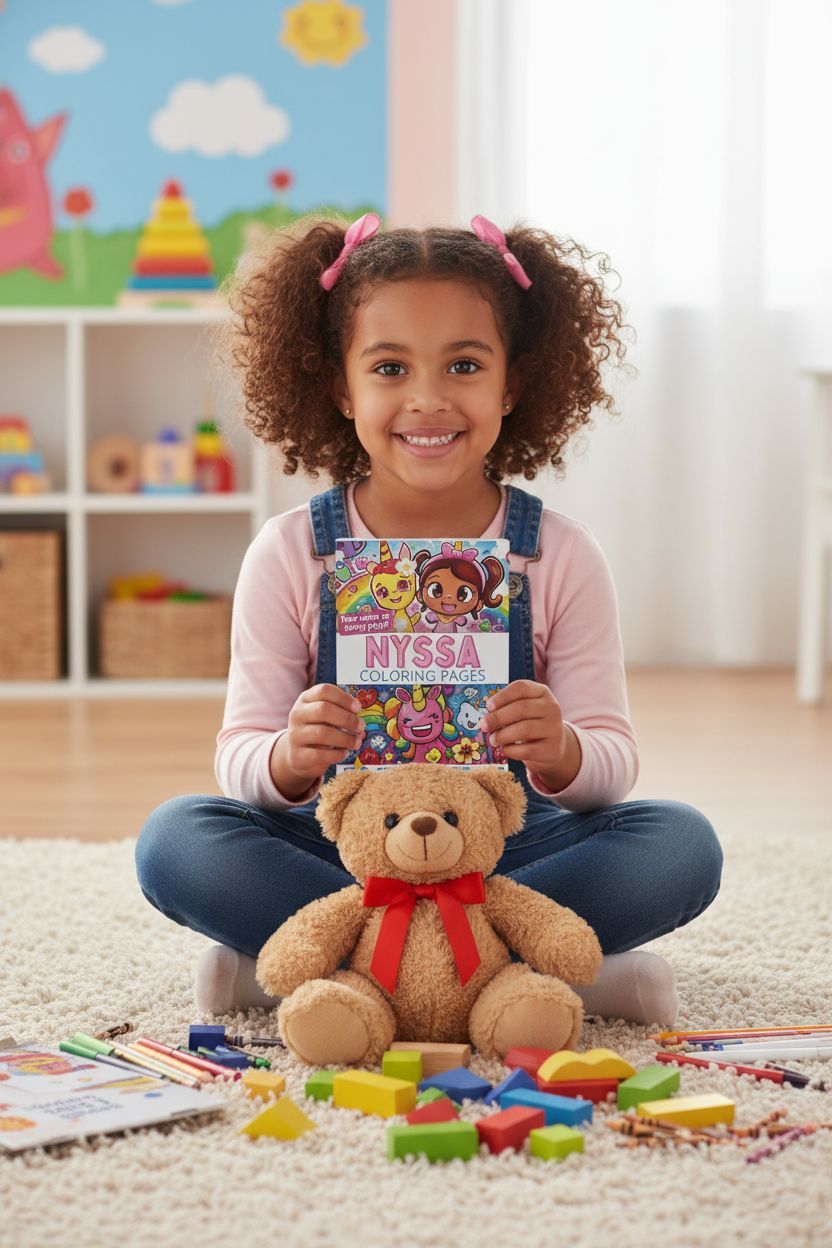 Nyssa personal coloring pages