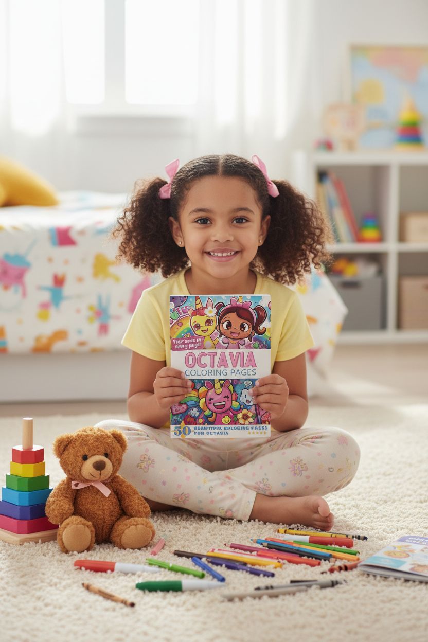 Octavia personal coloring pages