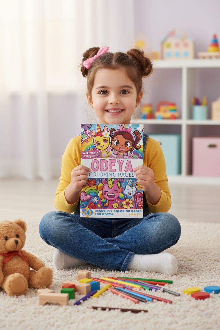 Odeya personal coloring pages