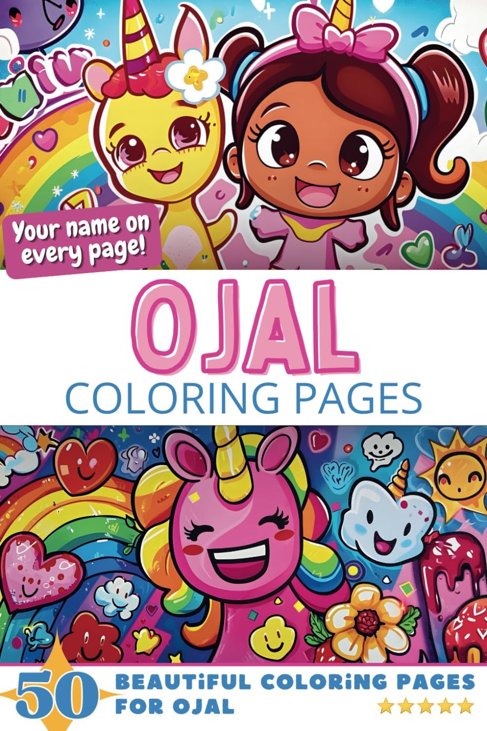 Ojal Coloring Book Cover