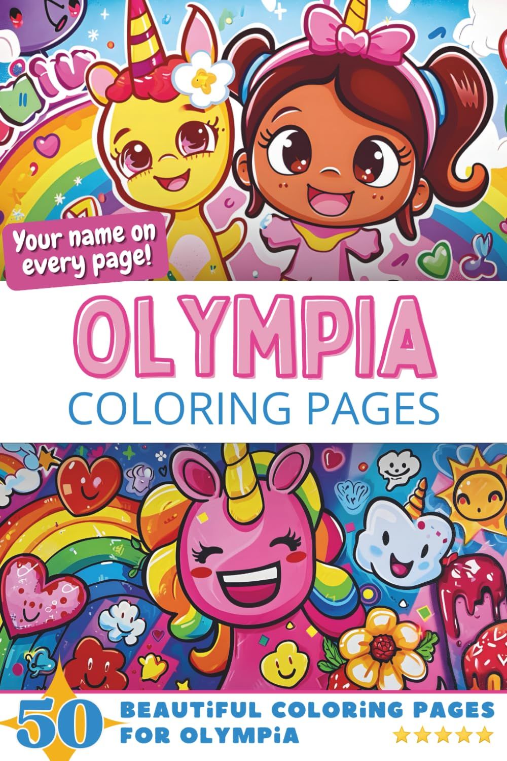 Olympia Coloring Book Cover