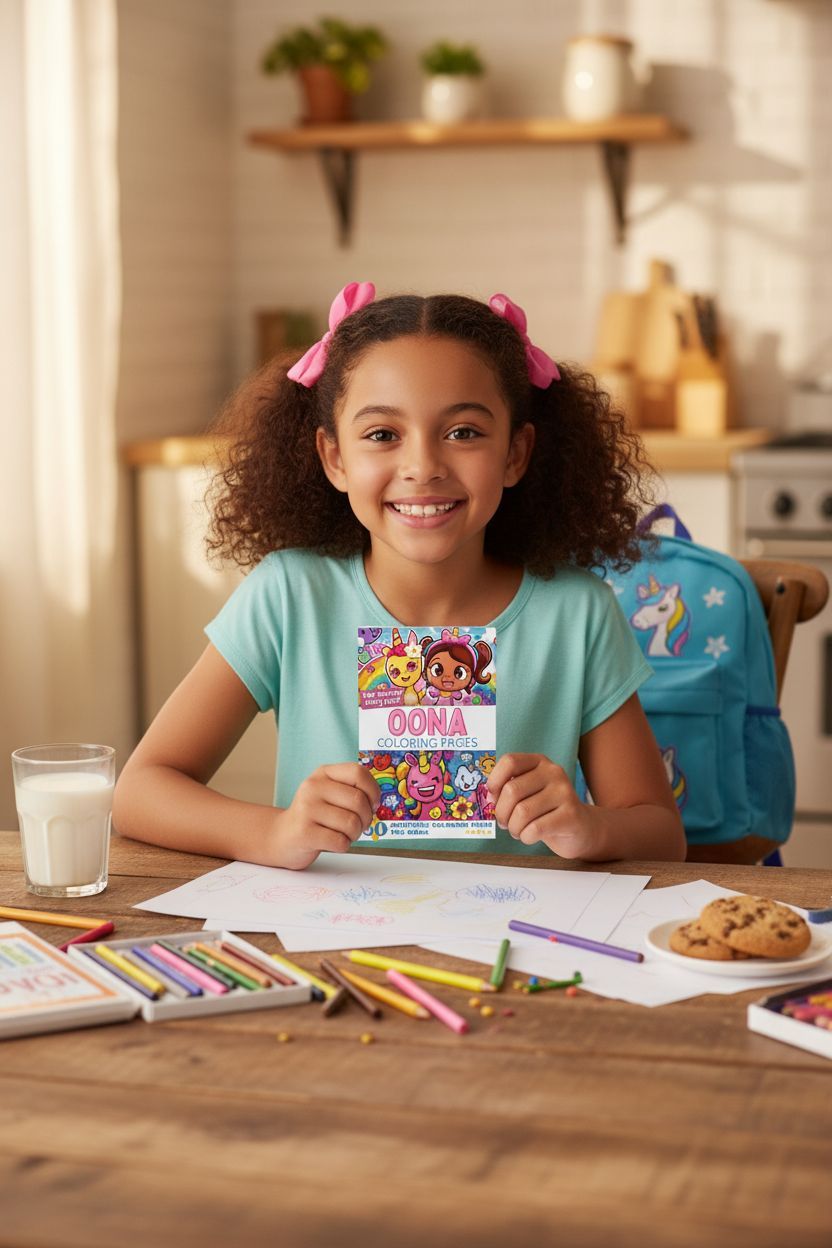 Oona personal coloring pages