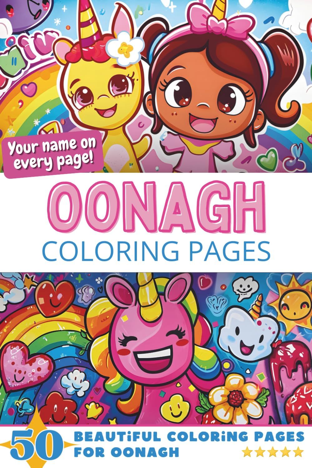 Oonagh Coloring Book Cover