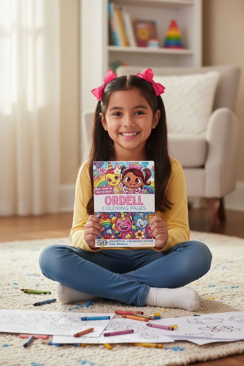 Ordell personal coloring pages