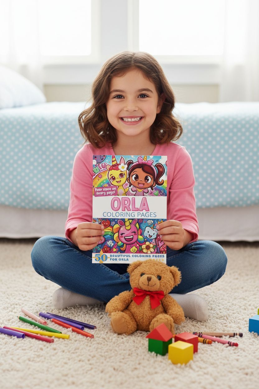 Orla personal coloring pages