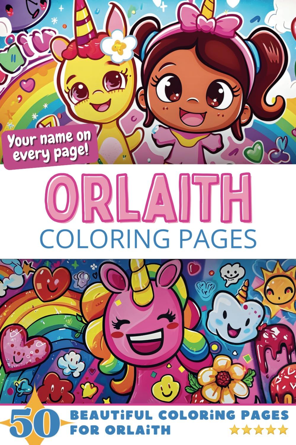 Orlaith Coloring Book Cover