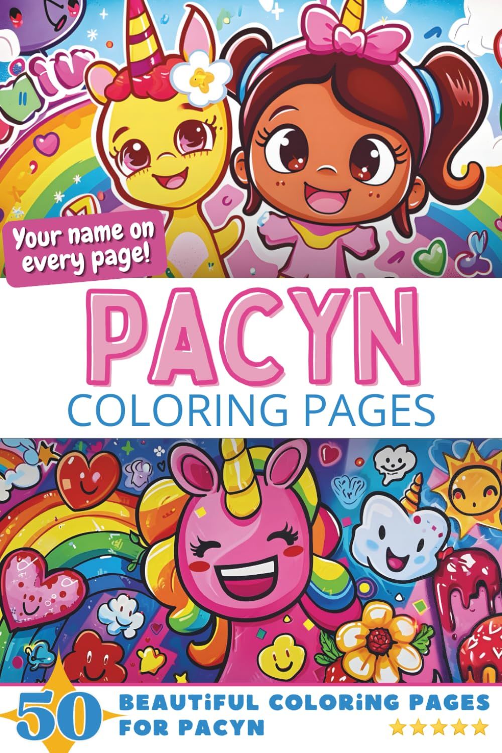 Pacyn Coloring Book Cover