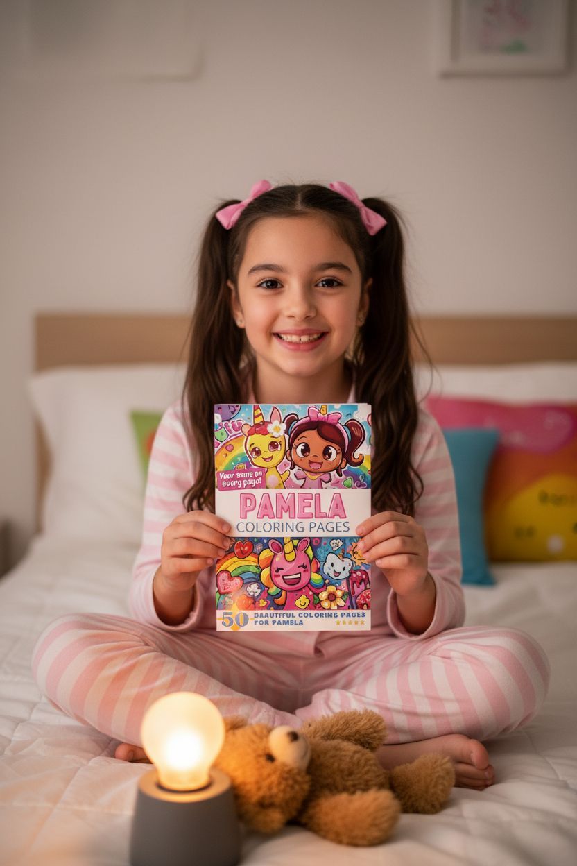 Pamela personal coloring pages