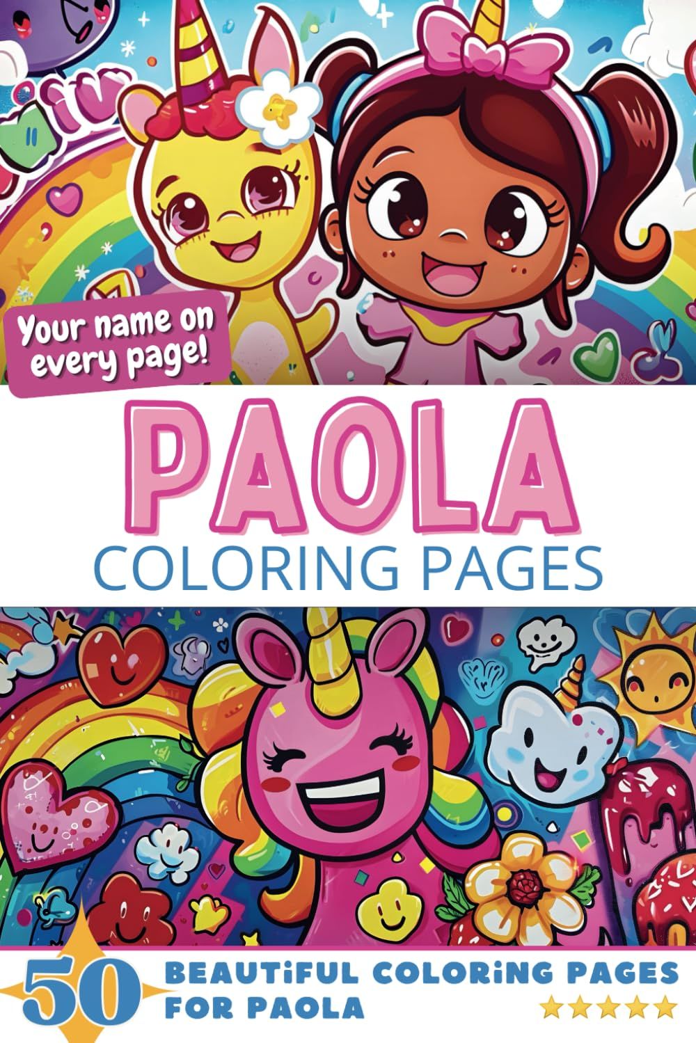 Paola Coloring Book Cover