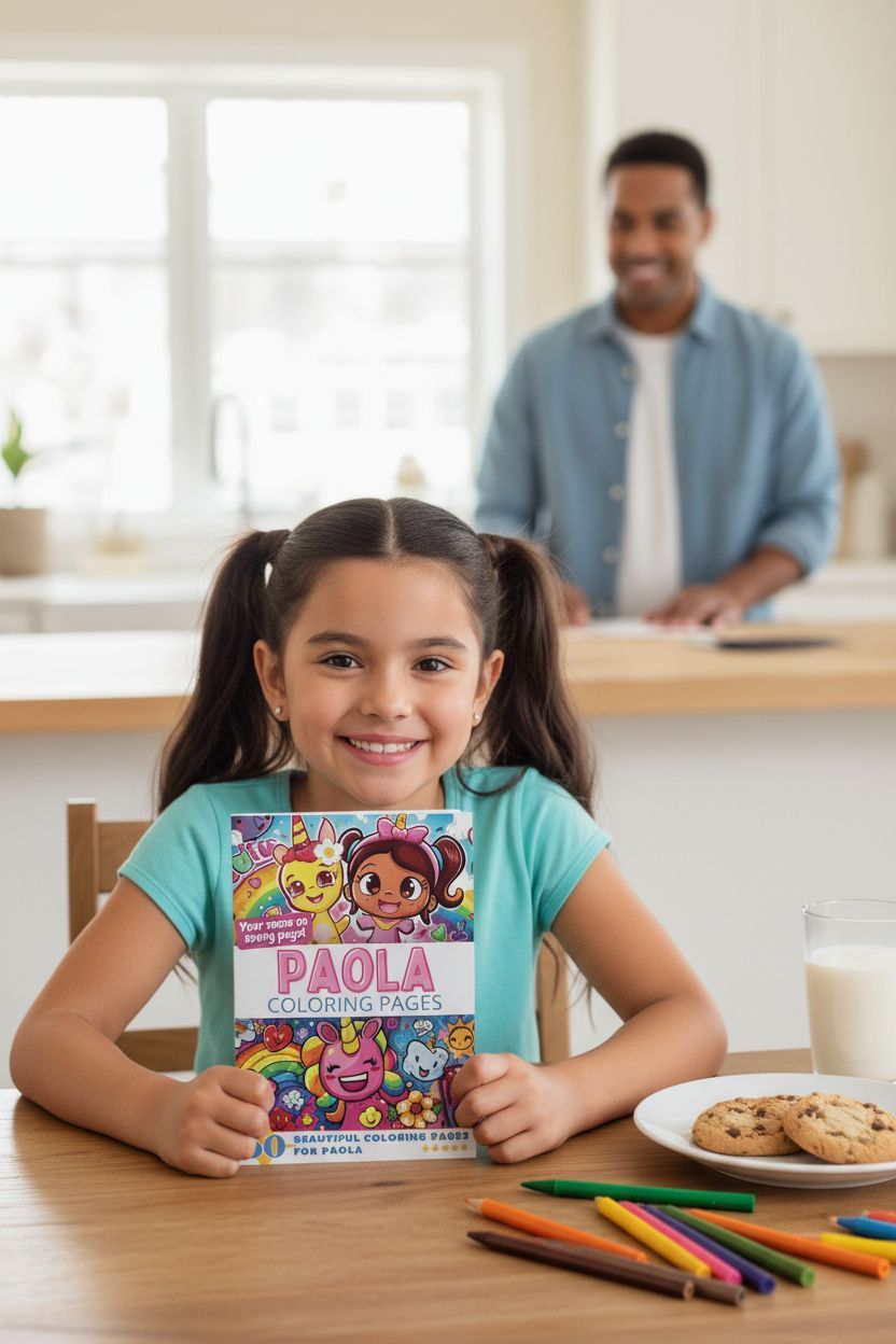 Paola personal coloring pages