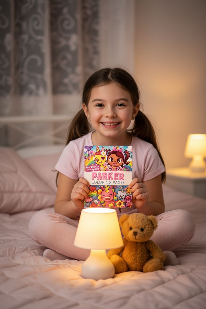 Parker personal coloring pages